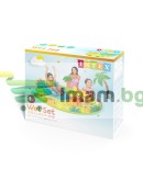 Водна площадка за деца Little Dino 191 x 152 x 58 см с пързалка и пръскачка Intex